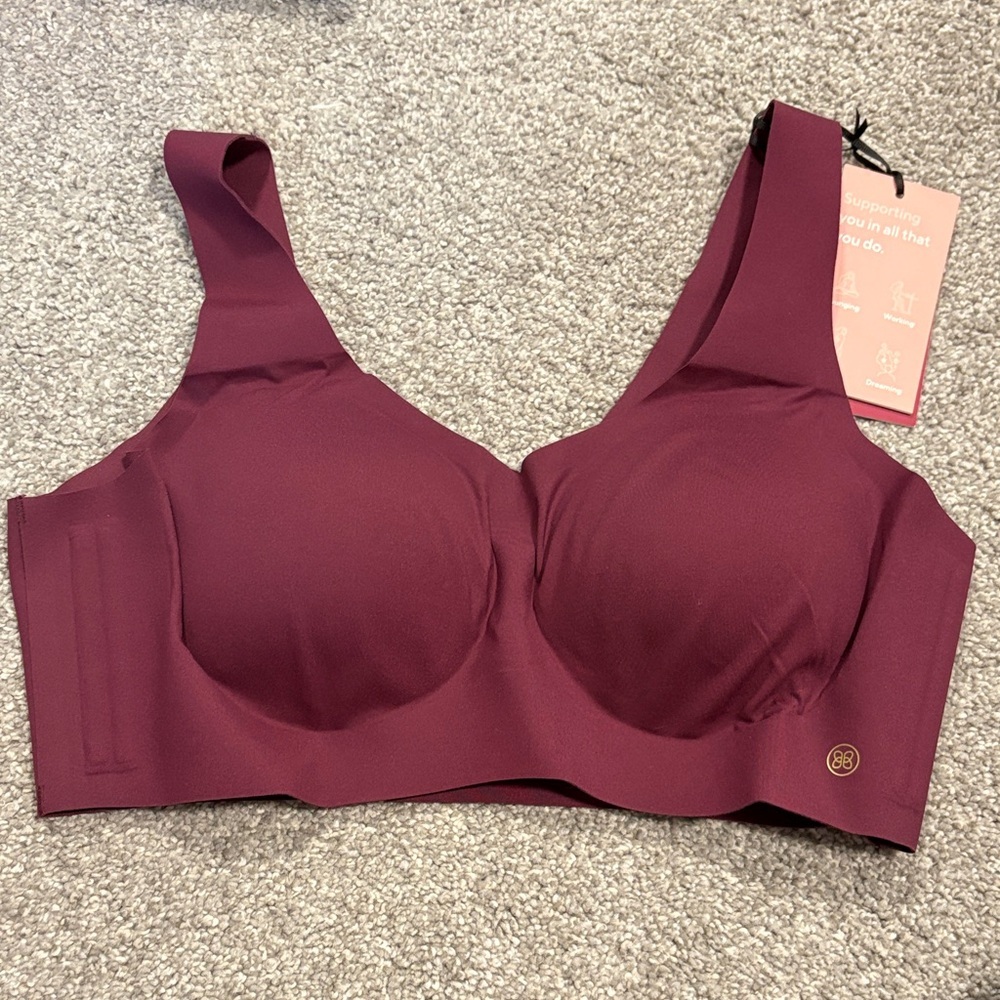 NWT Honeylove Lift Wear V-Neck Bra